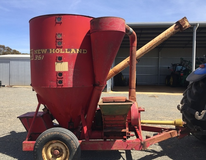New Holland Hammer mill Mixer Machinery & Equipment Fodder